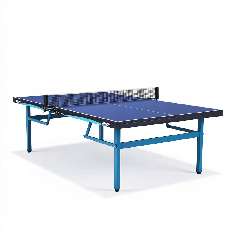 Tischtennisplatte 274 x 152.5 x 76 cm blau mit Stahlgestell klappbar